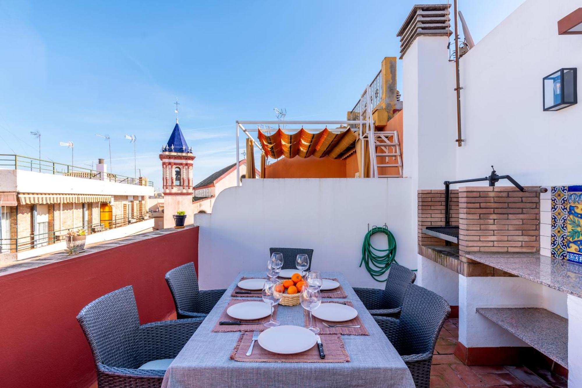Holi-Rent Penthouse Penuelas Sevilla Exterior foto